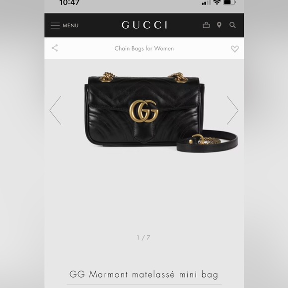 Gucci Mini Marmont 2.0 shoulder bag. Pink 💗 - Picture 15 of 15